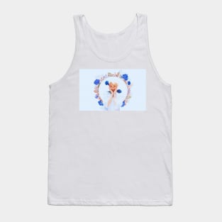 RM - blue roses Tank Top